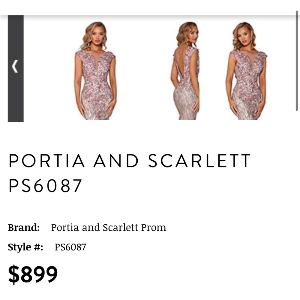 Portia & Scarlett Evening Gown; Size 6; NWT
